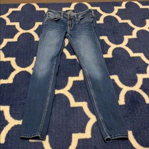 hollister skinny blue jeans